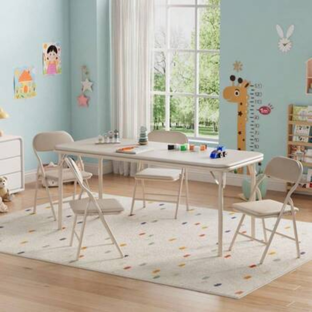 Art Craft Toddler - Kids Activity Table Set Folding Play