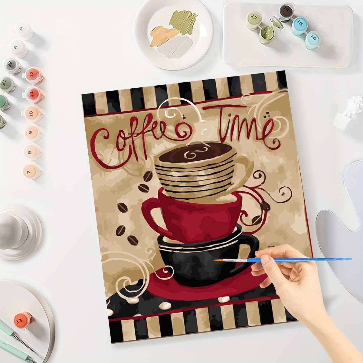 Art Craft Cup - Paint By Numbers Kit for Adults