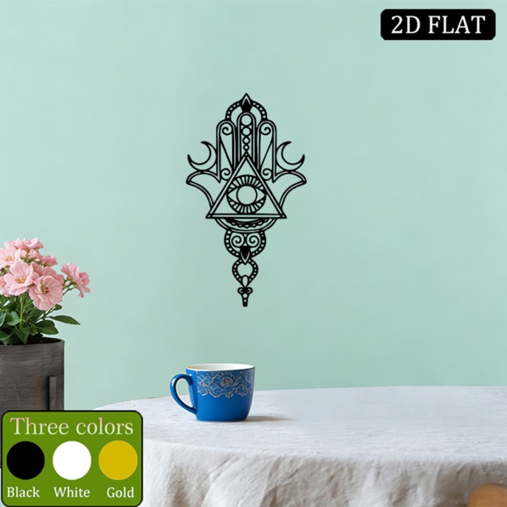 Art & Craft Qatar - CIFBUY Iron Wall Art Hamsa Evil