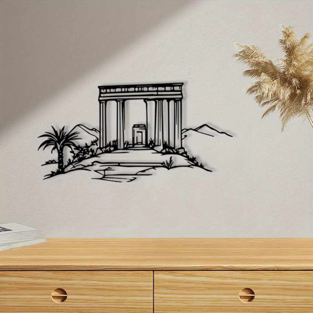 Art & Craft Qatar - CIFBUY Iron Wall Art Religious Mural