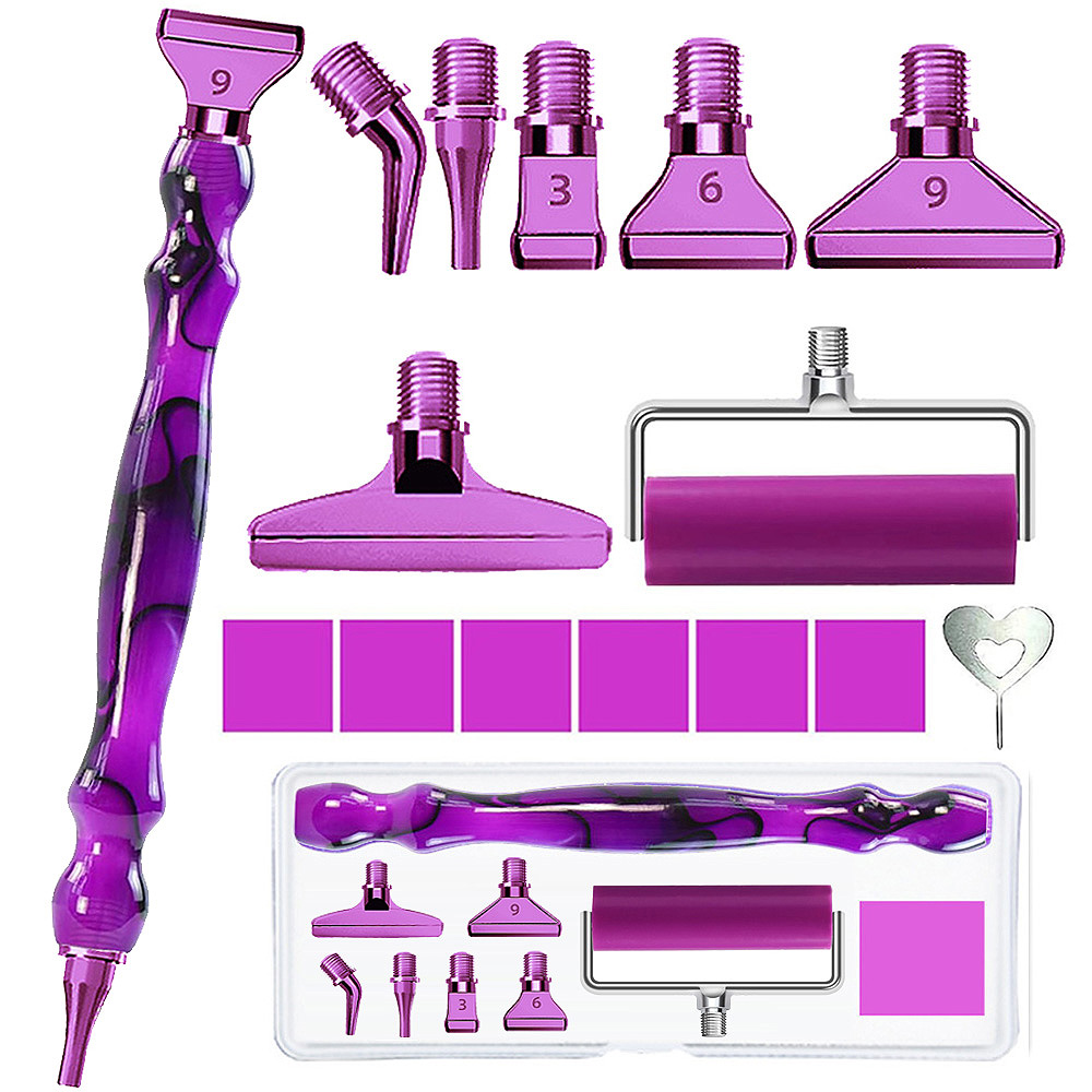 Diamond Painting Kit - Diamond painting pen accessory tool set,