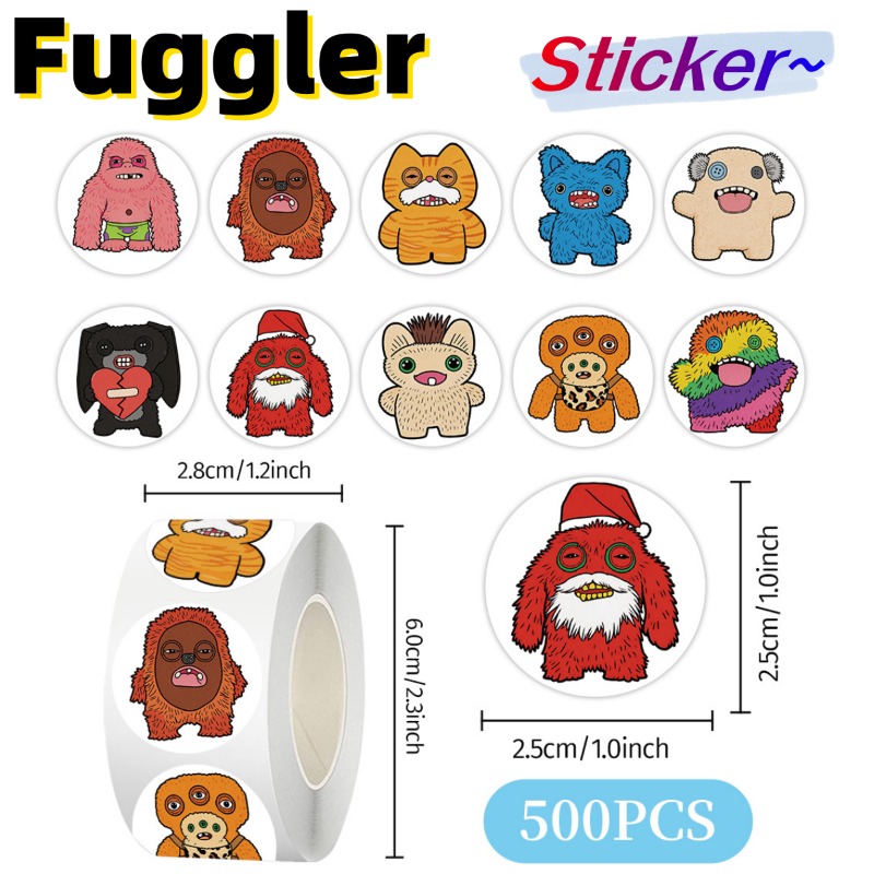 Origami Paper Set - New Fuggler two-dimensional roll stickers animation
