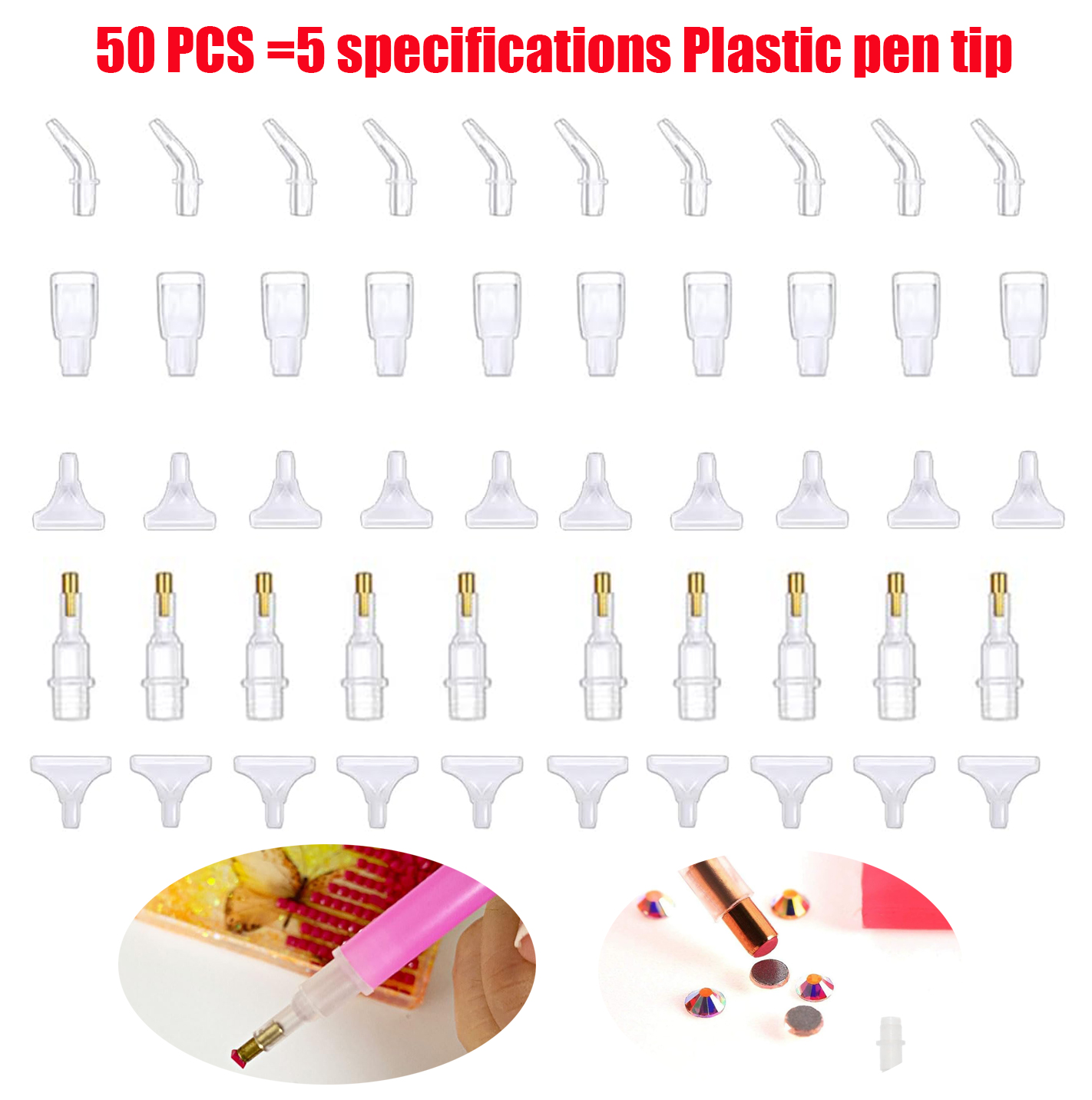 Diamond Painting Kit - 50 Pcs Diamond Painting Art Drill