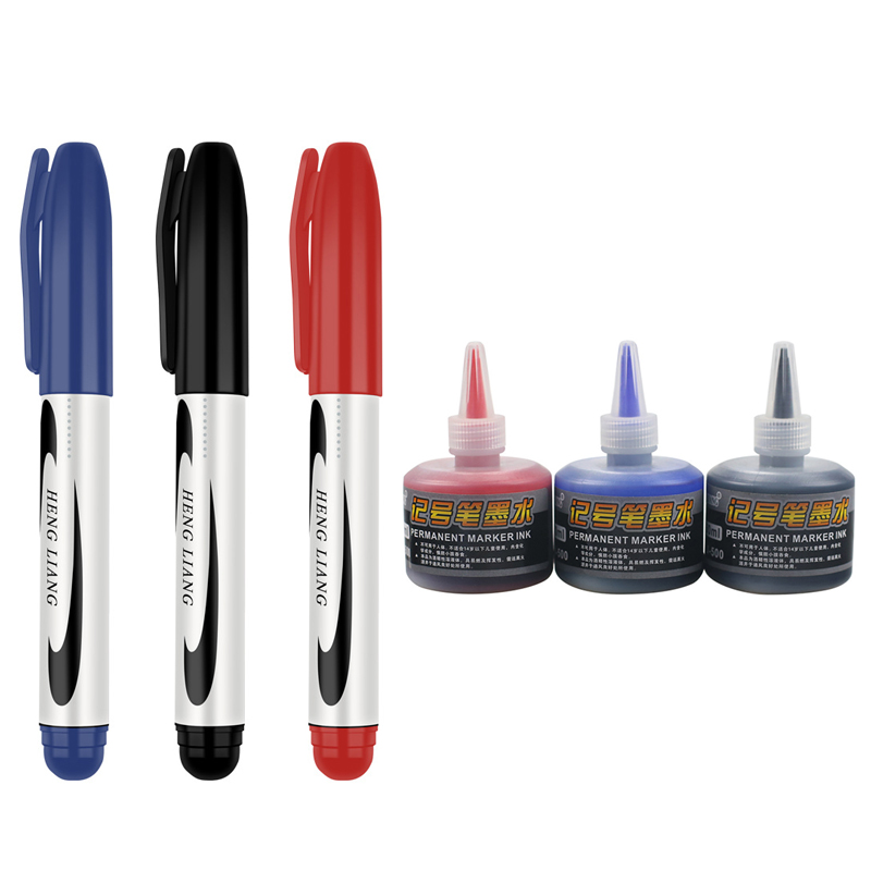 Illustration Marker Set - Waterproof Permanent Oily Marker Pen With