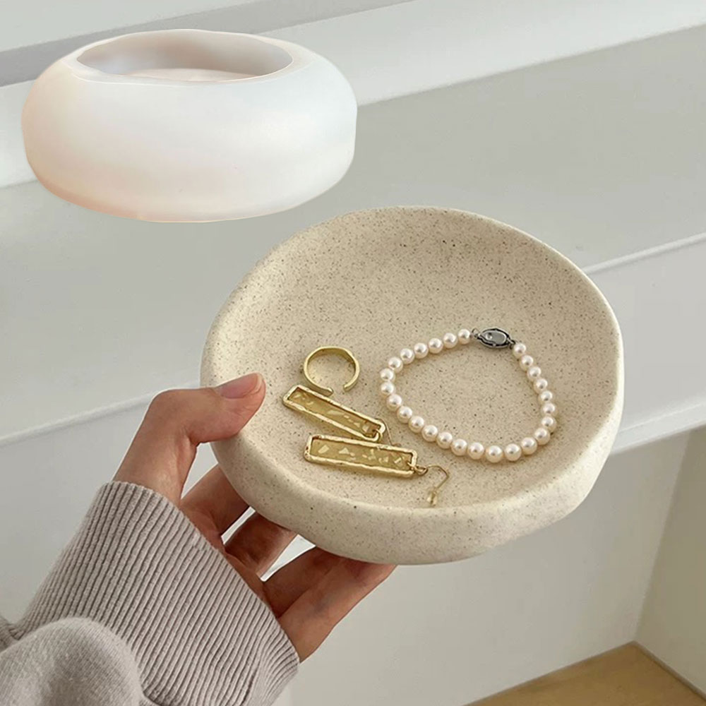 Art Craft Organizer - Unique Shape Tray Mold for Cement