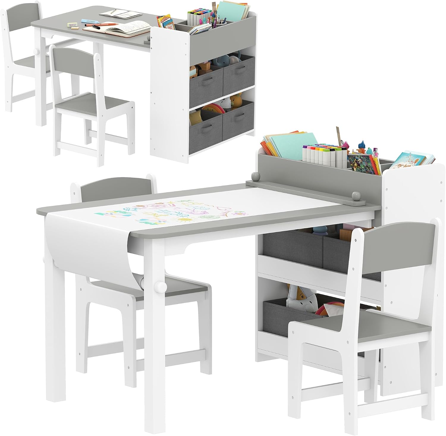 Art Craft Toddler - Kids Art Table & Easel Chair