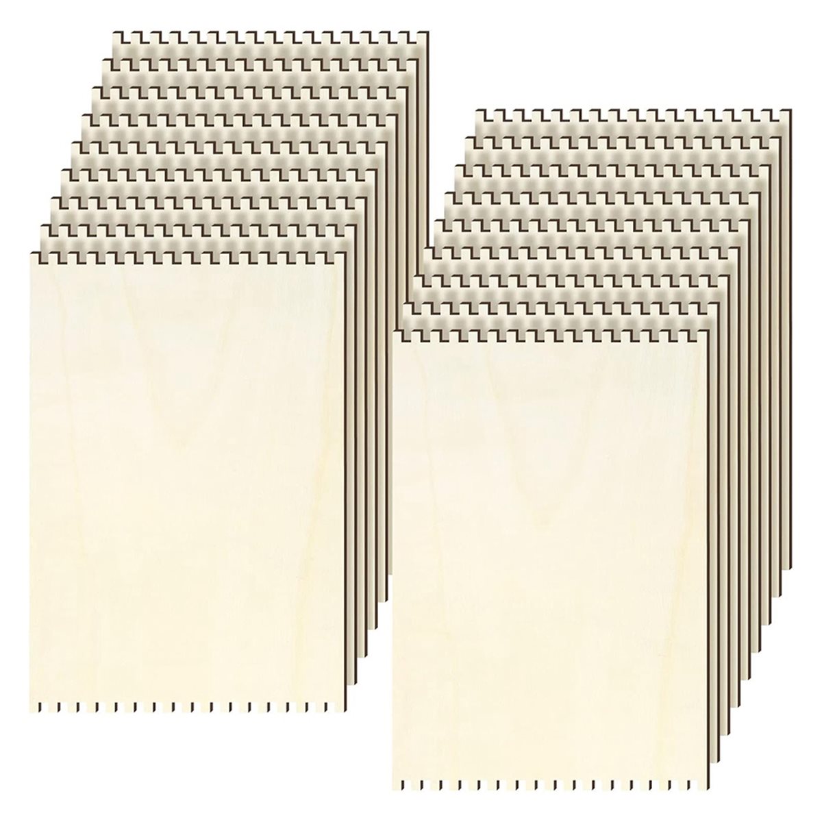 18 Pcs Beginners Wooden Notche - đánh giá và giá Art Craft Activity