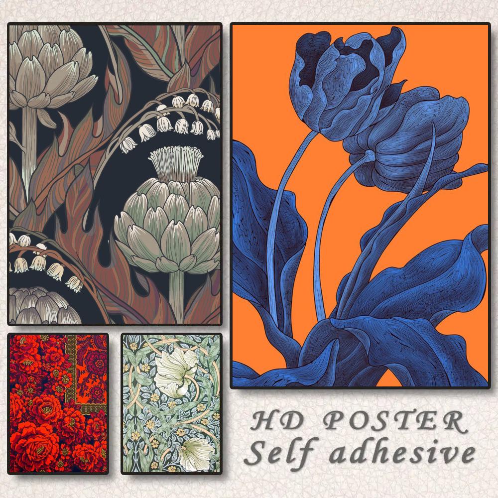 Poster Perfect Sticker Self Ad - đánh giá và giá Art Craft William Morris