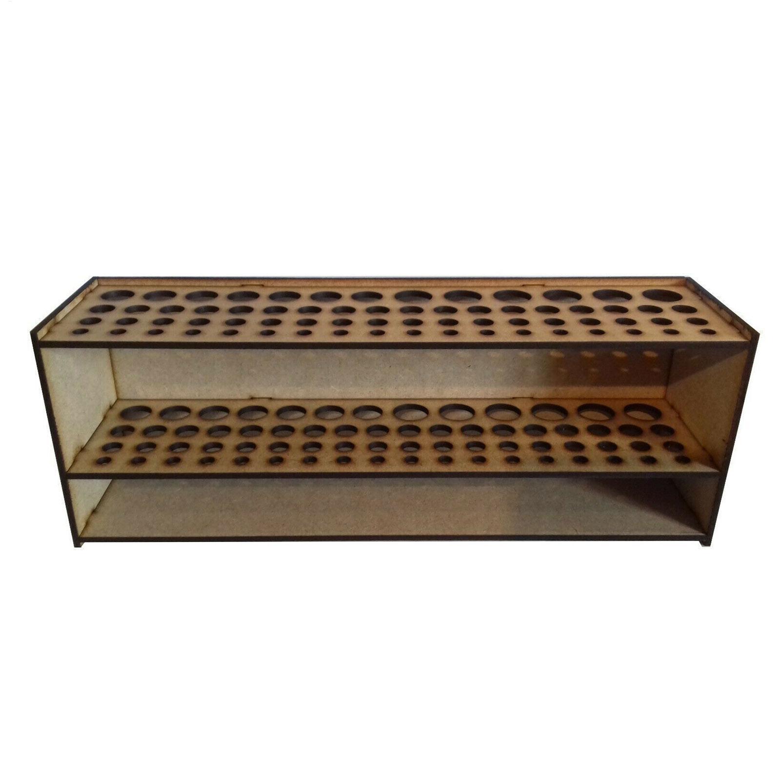 67-Slot Premium Wooden Brush H - đánh giá và giá Art Craft Organizer
