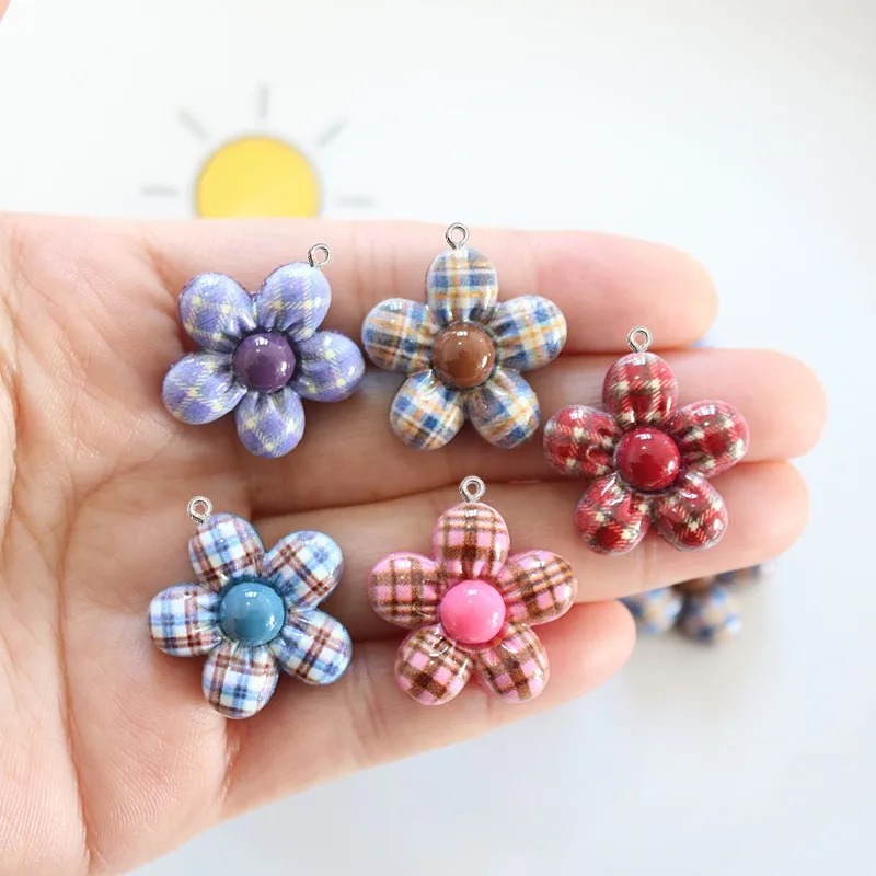 10Pcs Sweet Flower Planar Resi - đánh giá và giá Art Craft Accessories
