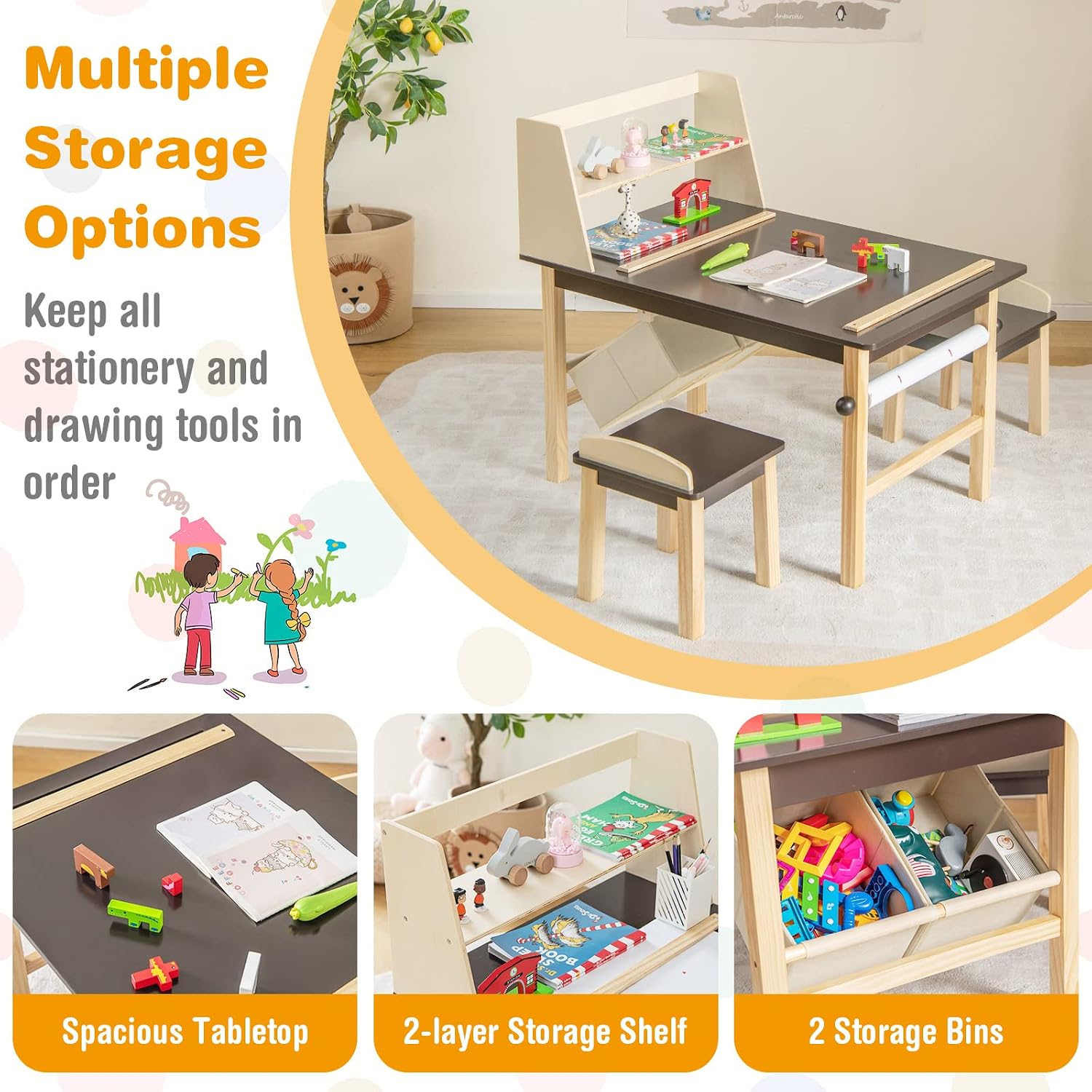 Kids Art Table and Chair Set,  - đánh giá và giá Art Craft Toddler