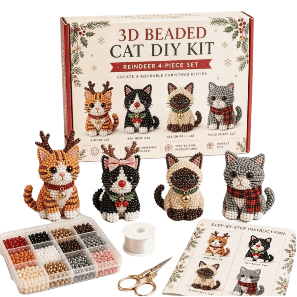 Tiny Beads 3D Beaded Animal Ki - đánh giá và giá Art Craft And Design