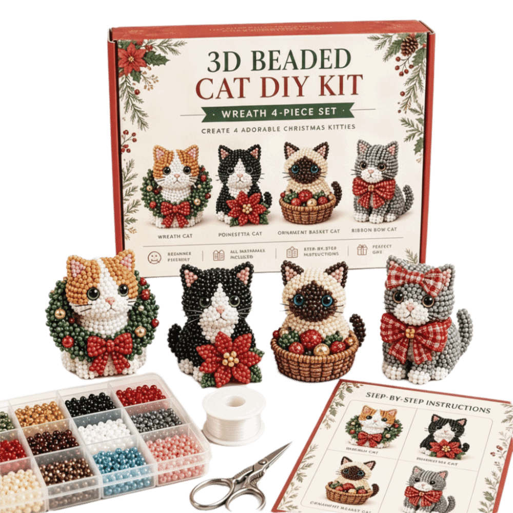 Tiny Beads 3D Beaded Animal Ki - đánh giá và giá Art Craft And Design