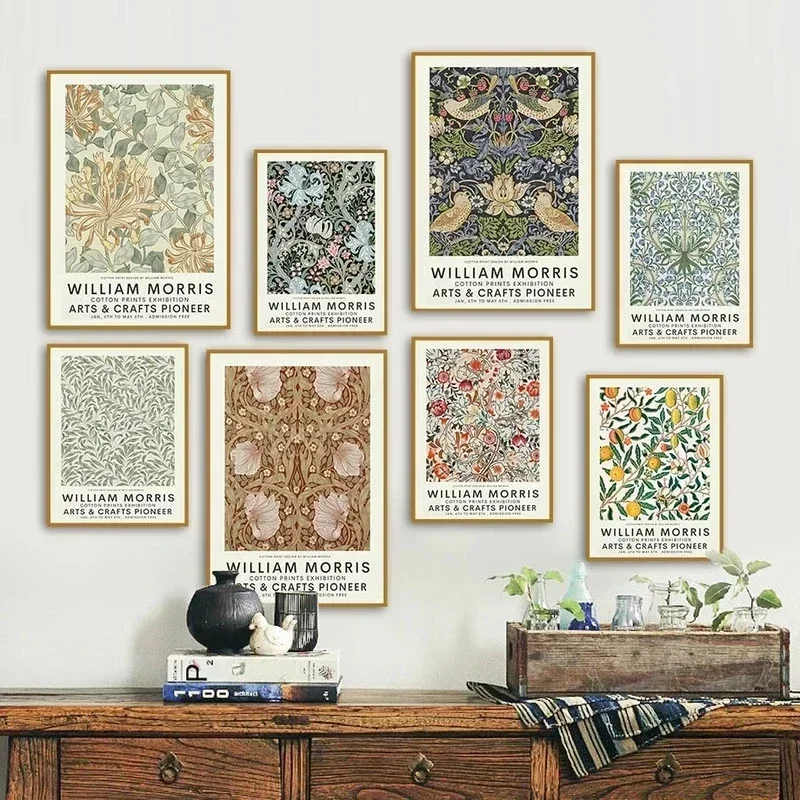 Nordic Canvas Painting Poster  - đánh giá và giá Art Craft William Morris