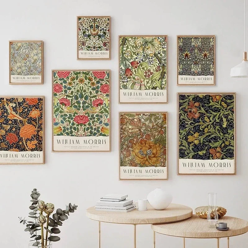 Nordic Canvas Painting Poster  - đánh giá và giá Art Craft William Morris