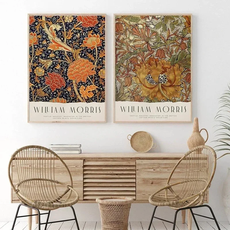 Nordic Canvas Painting Poster  - đánh giá và giá Art Craft William Morris