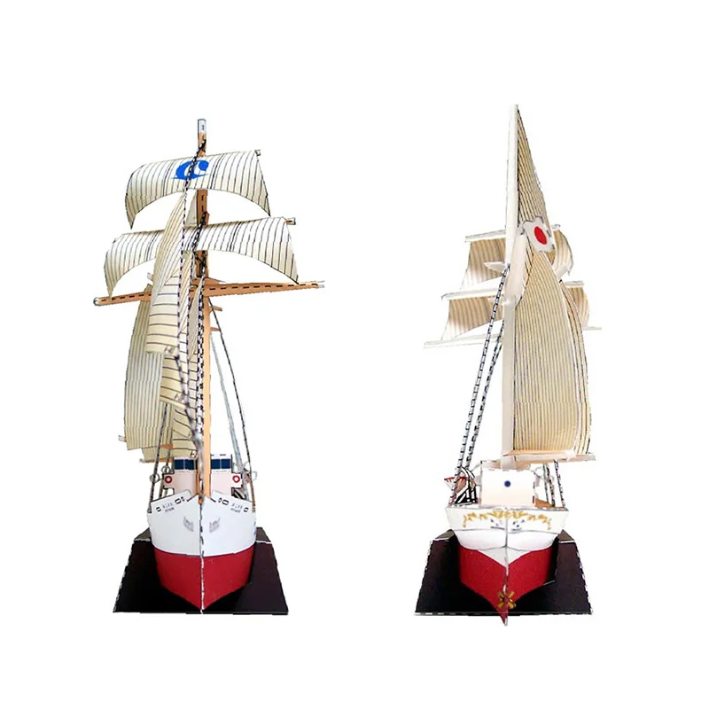 Sailship Akogare Sailboat Sail - đánh giá và giá Art Craft With Cardboard