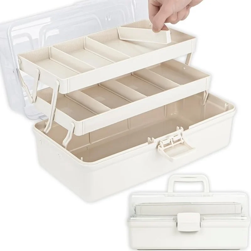 3-Layer Plastic Dividing Stora - đánh giá và giá Art Craft Organizer