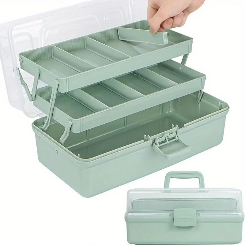 3-Layer Plastic Dividing Stora - đánh giá và giá Art Craft Organizer