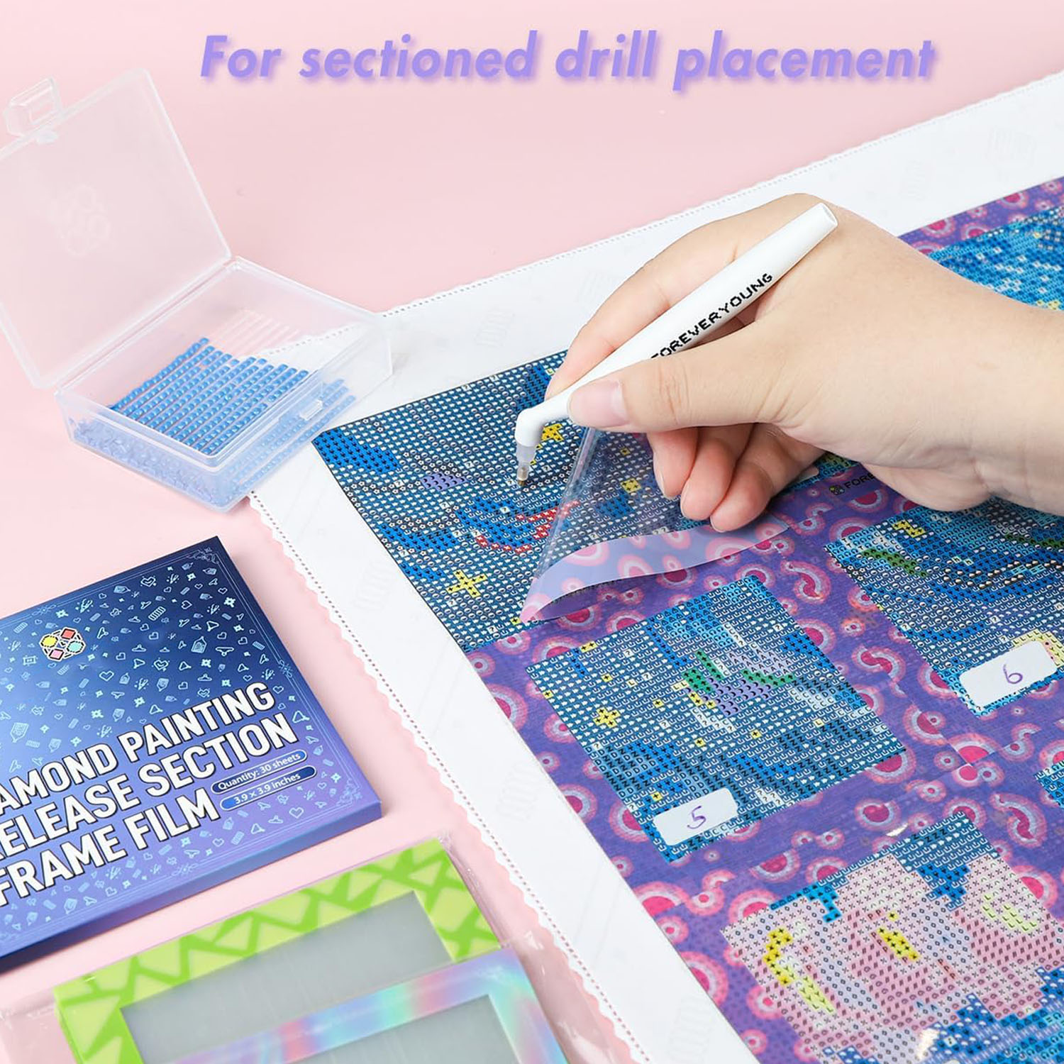 30PCS Diamond Painting Alignme - đánh giá và giá Diamond Painting Kit