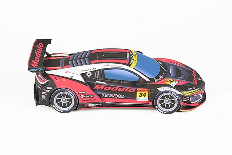 WRC 2019 NSX-GT3 1:24 Paper Mo - đánh giá và giá Art Craft With Cardboard