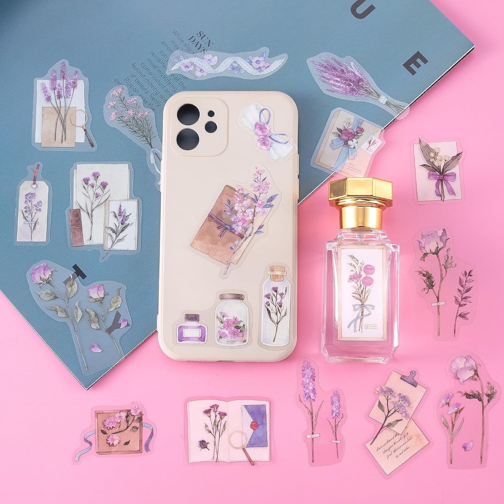 80PCS Lavender Scrapbook Stick - đánh giá và giá Art Craft Journals