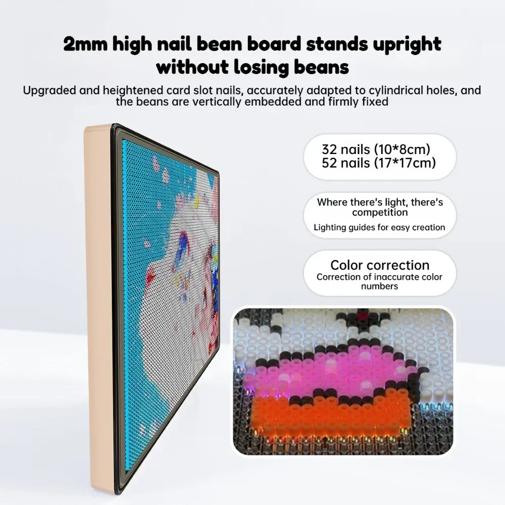 LED Fuse Beads Board with App  - đánh giá và giá Art Craft App
