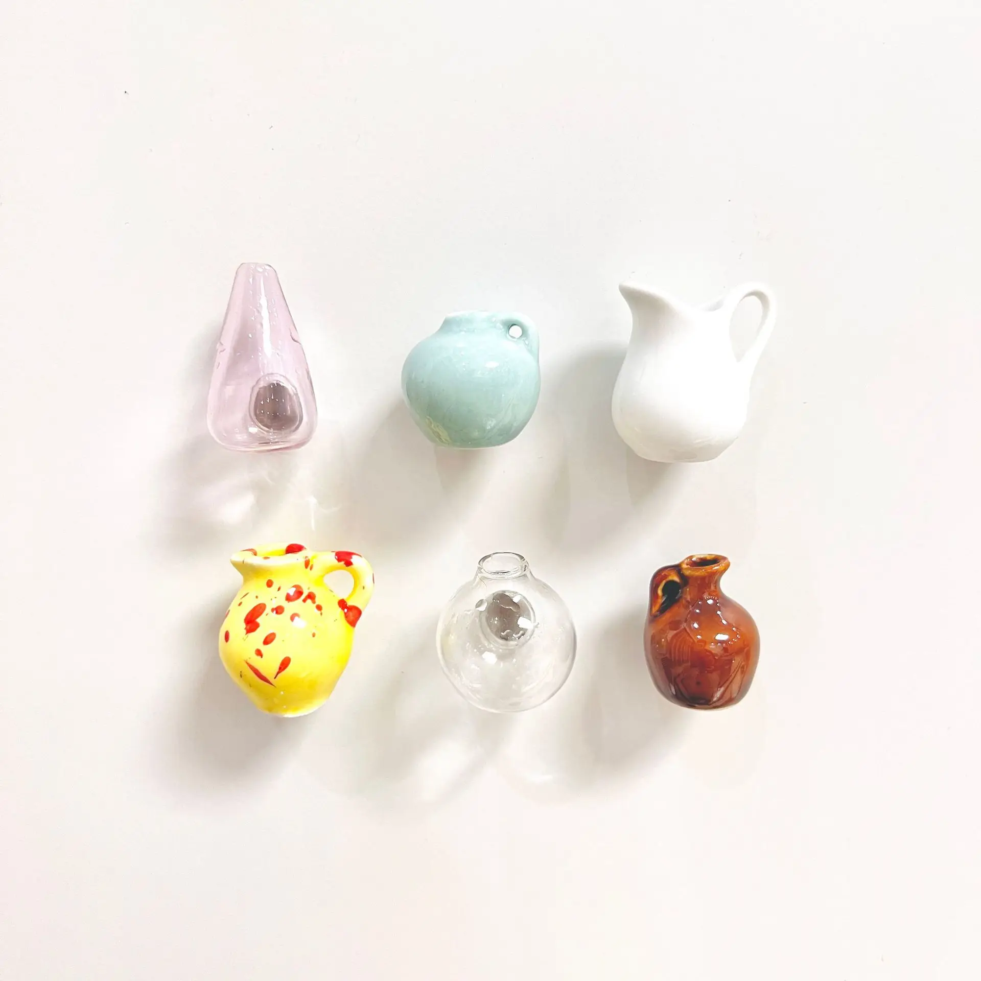 Creative Cute MINI Glass Vase  - đánh giá và giá Art Craft Magnet