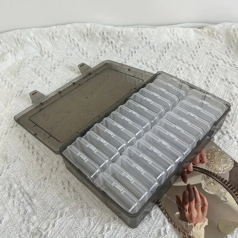 Transparent plastic craft stor - đánh giá và giá Art Craft Organizer