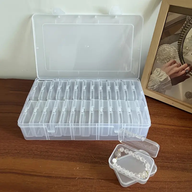 Transparent plastic craft stor - đánh giá và giá Art Craft Organizer