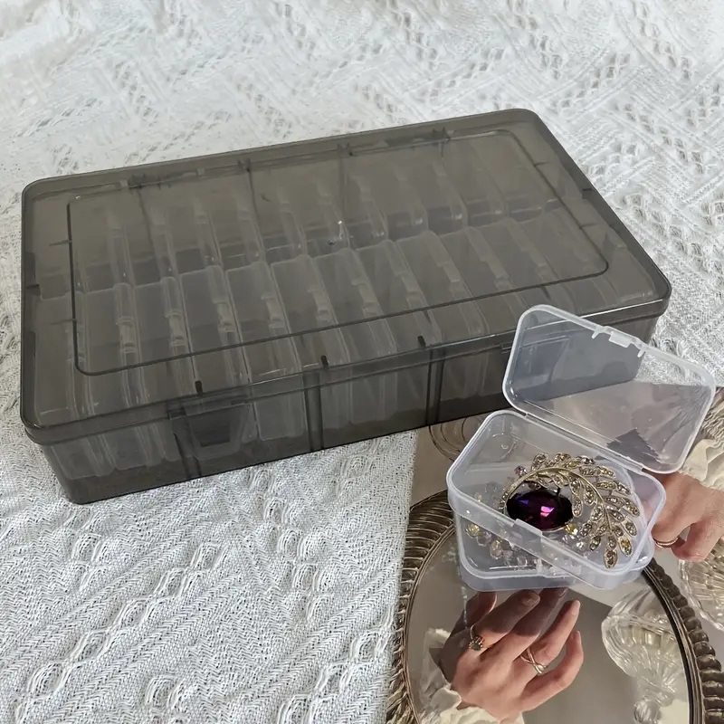 Transparent plastic craft stor - đánh giá và giá Art Craft Organizer