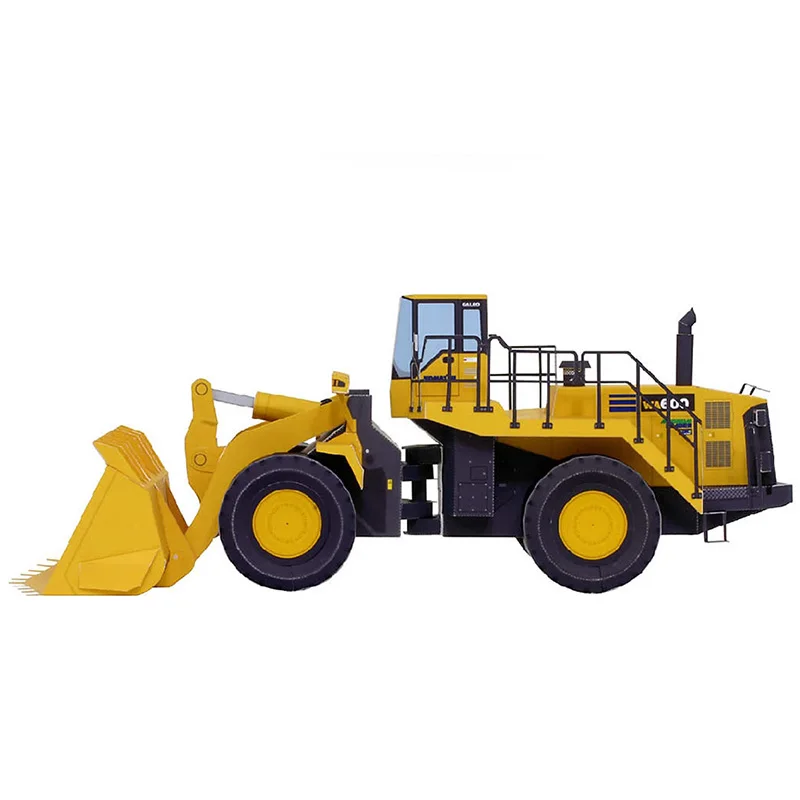 Wheel Loader Bulldozer Tractor - đánh giá và giá Art Craft With Cardboard