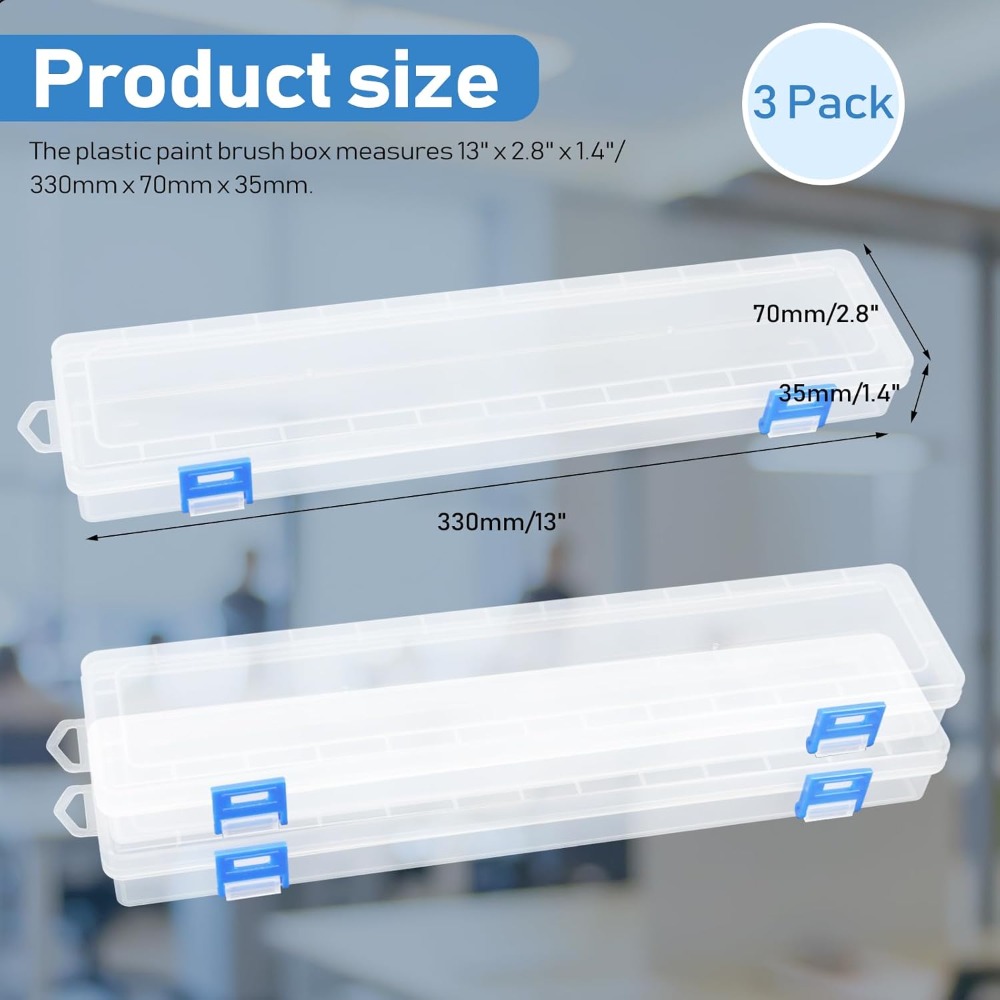 White Storage Box 33x7x3.5cm,  - đánh giá và giá Art Craft Organizer