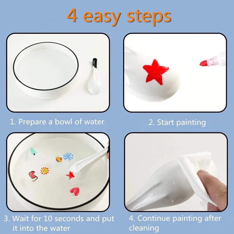 1/3/5set Water Painting Floati - đánh giá và giá Illustration Marker Set