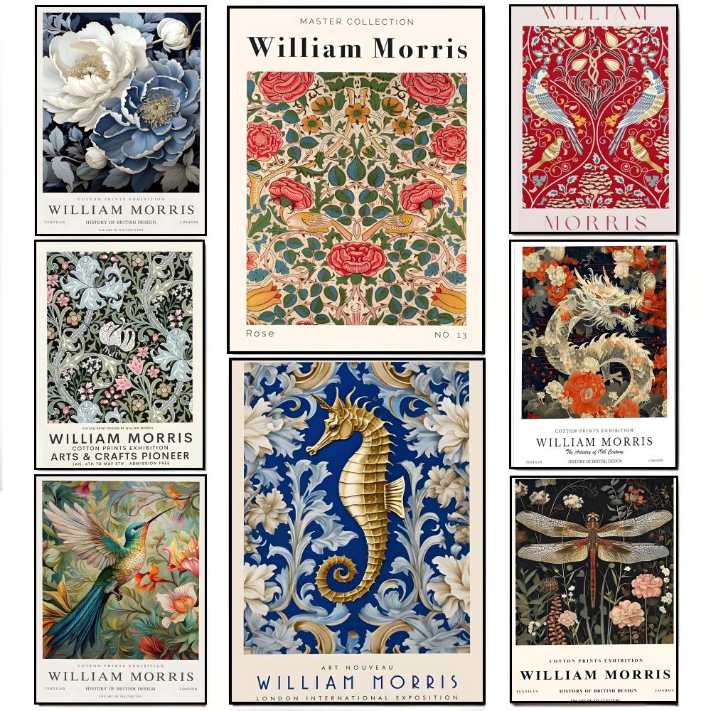 Vintage Arts Crafts W-William  - đánh giá và giá Art Craft William Morris