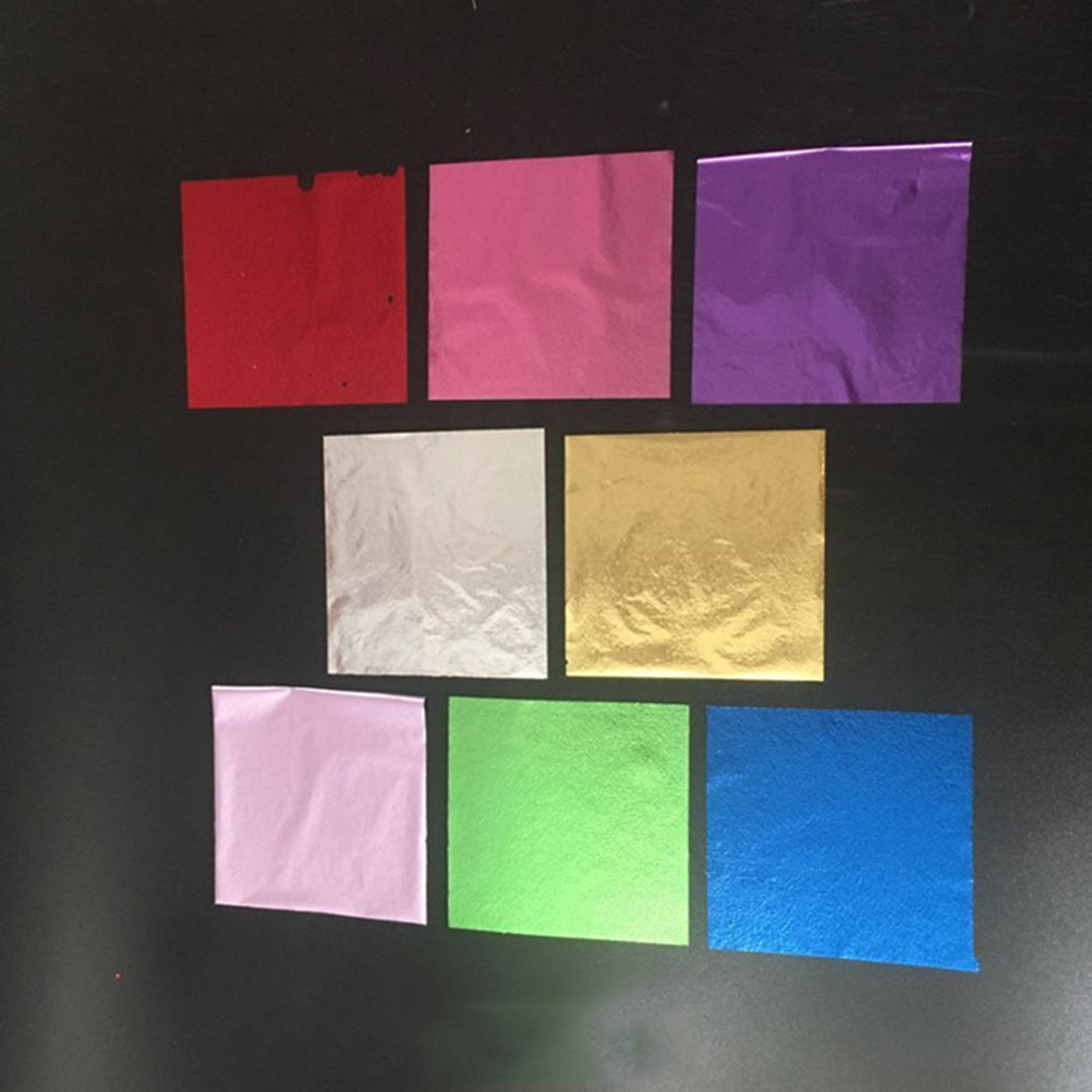 50Pcs 8x8.5cm Gold Leaf Sheets - đánh giá và giá Art Craft With Paper
