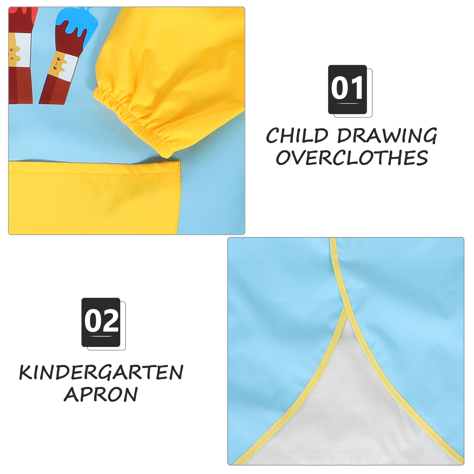 Kids Waterproof Painting Smock - đánh giá và giá Art Craft Activities For Preschoolers
