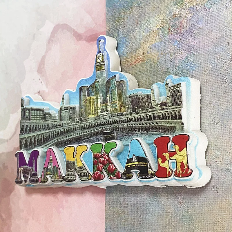 Mecca 3D refrigerator magnet T - đánh giá và giá Art Craft Magnet