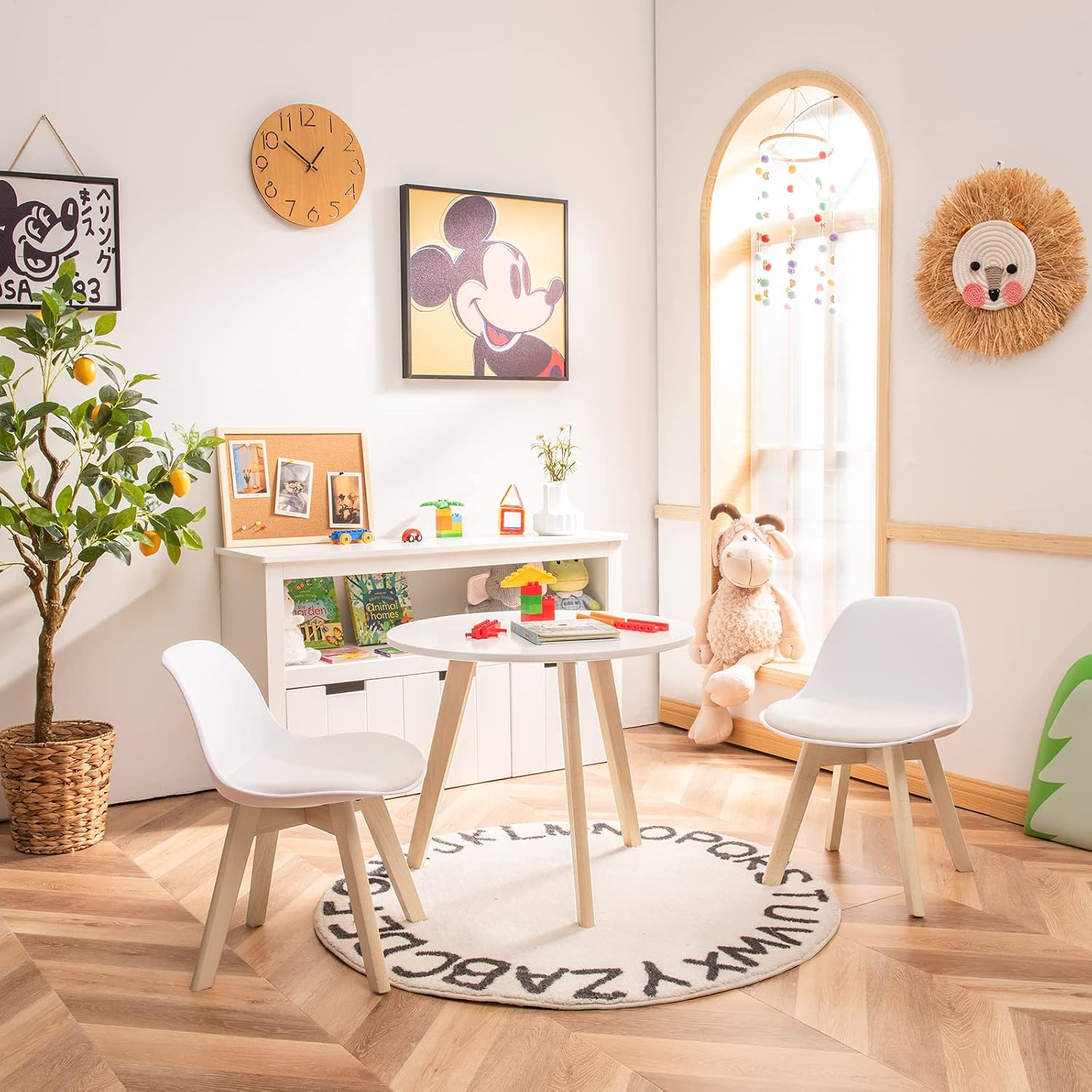 Kids Table & Chair Set 3 PCS W - đánh giá và giá Art Craft Activities For Preschoolers