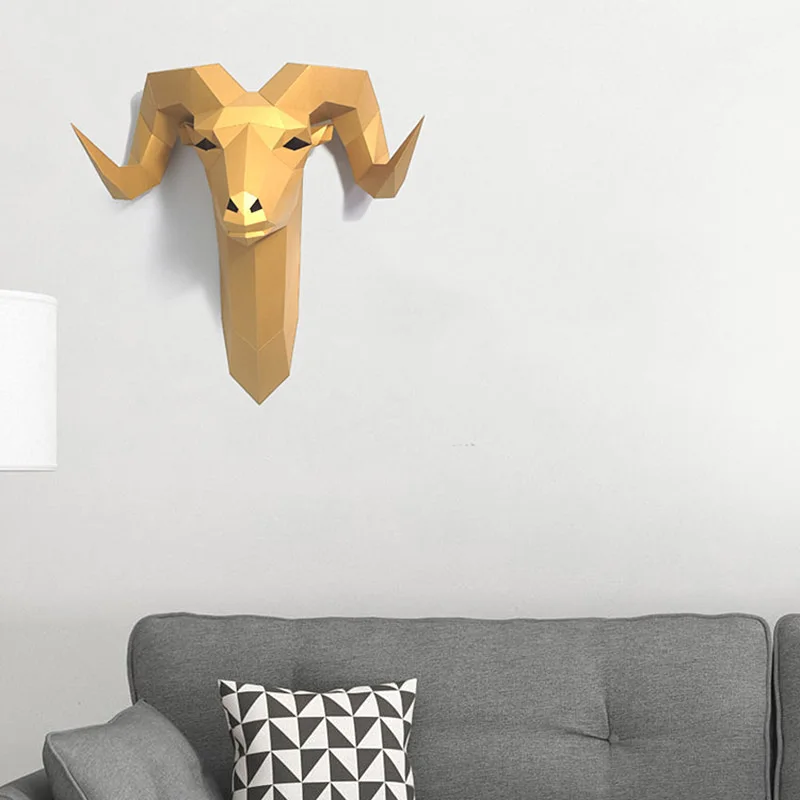 Pre-cut Bighorn Wild Sheep Ani - đánh giá và giá Art Craft With Cardboard