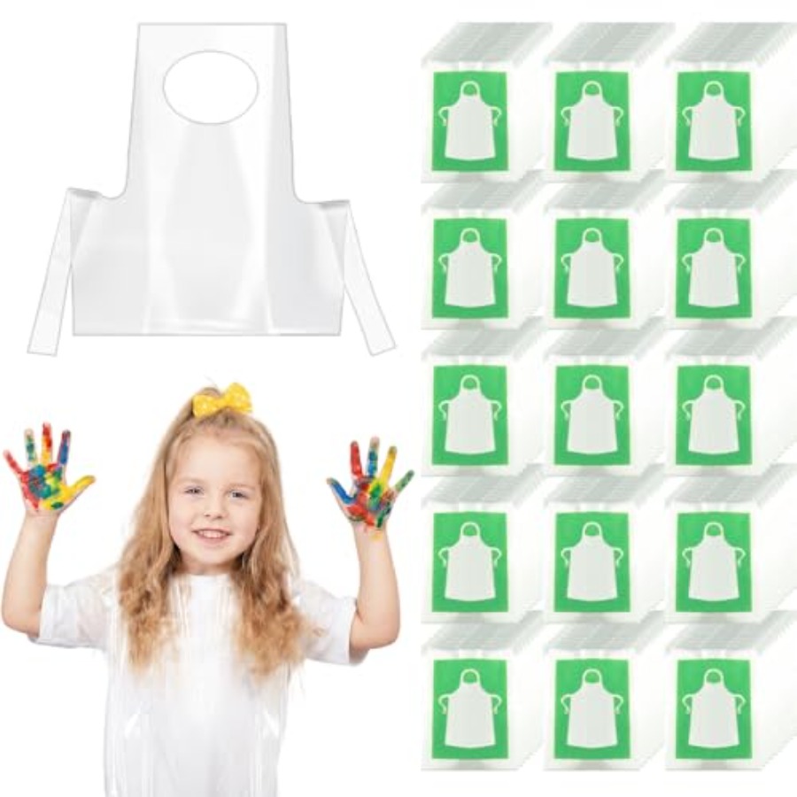 HKACSTHI Disposable Aprons for - đánh giá và giá Art Craft Toddler