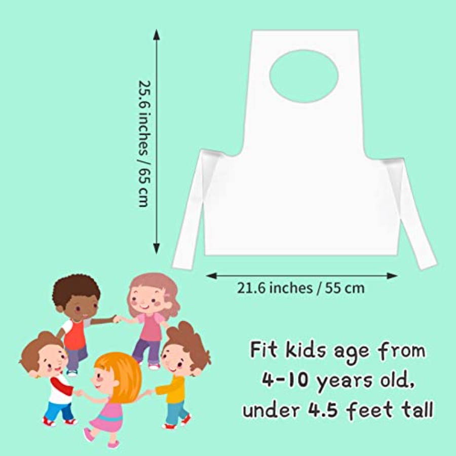 HKACSTHI Disposable Aprons for - đánh giá và giá Art Craft Toddler