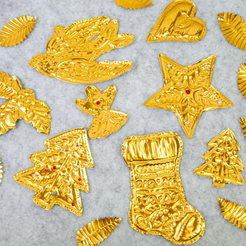DIY Gold Foil Art Relief Chris - đánh giá và giá Art Craft With Paper
