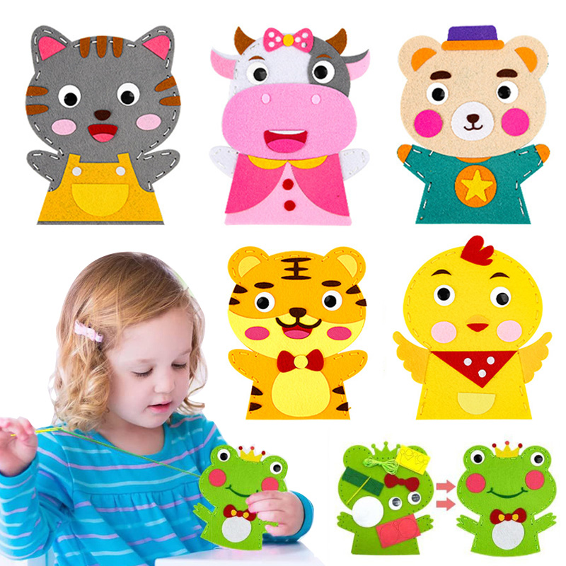 Cute Cartoon Animal Hand Puppe - đánh giá và giá Art And Craft Nature
