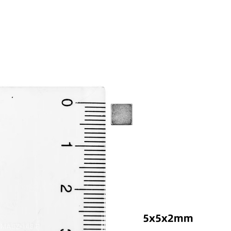 5x5x2mm  N35 Neodymium Magnet  - đánh giá và giá Art Craft Magnet