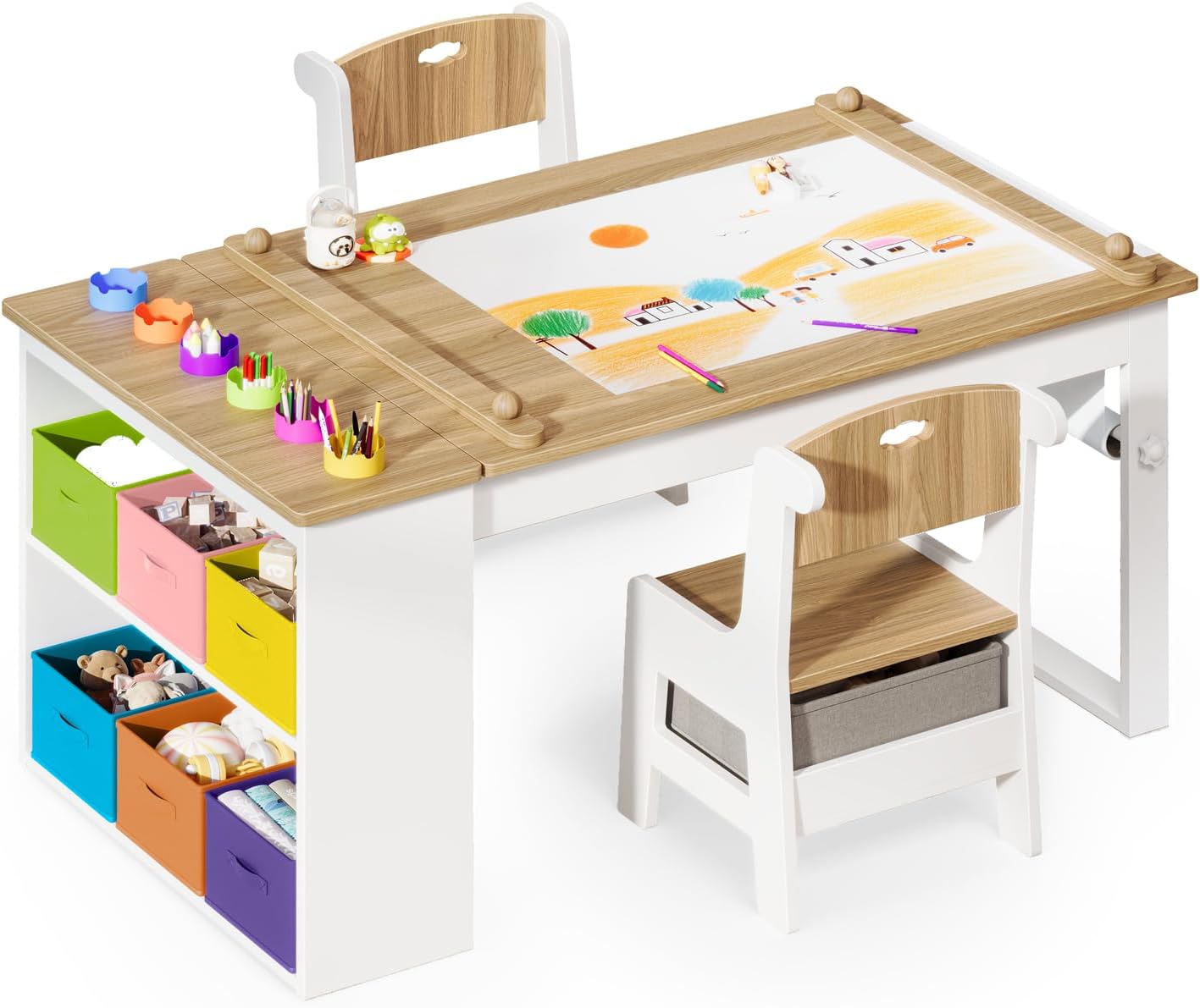Kids Art Table and Chairs, Tod - đánh giá và giá Art Craft Toddler