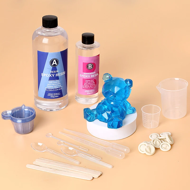 Epoxy Resin Kit Crystal Clear  - đánh giá và giá Art Craft Cup