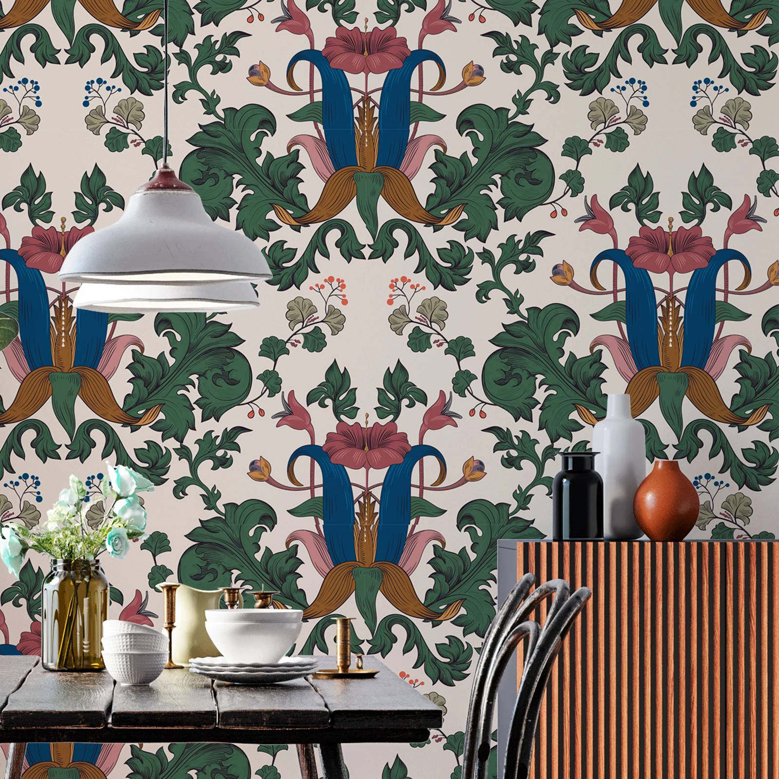 William Morris Inspired Wallpa - đánh giá và giá Art Craft William Morris