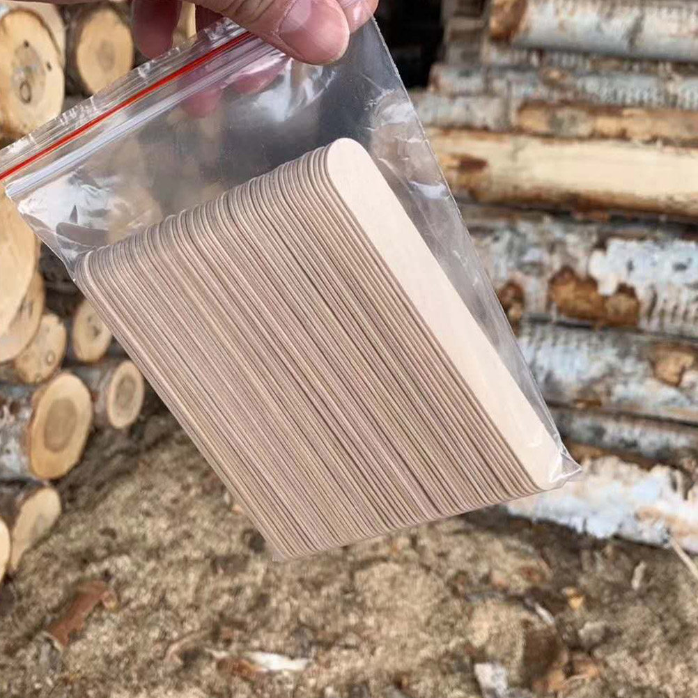 400Pcs Wood Craft Sticks Natur - đánh giá và giá Art And Craft Nature