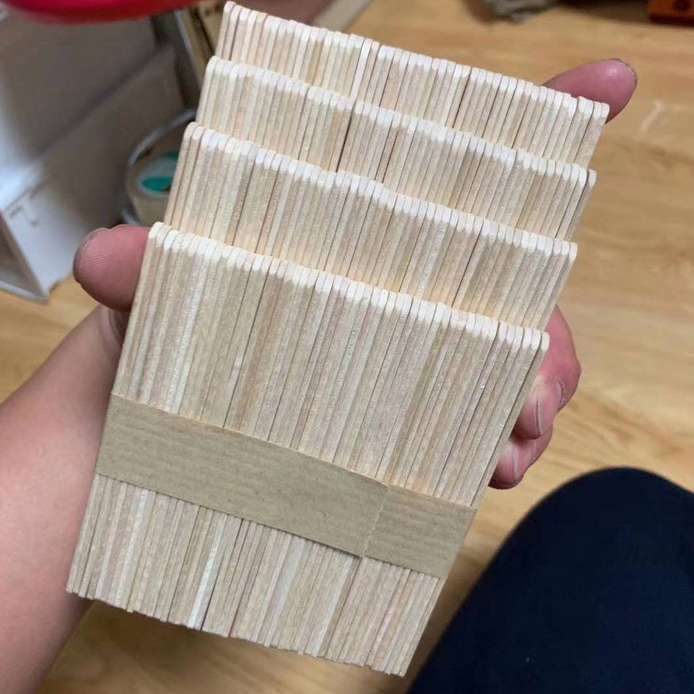 400Pcs Wood Craft Sticks Natur - đánh giá và giá Art And Craft Nature